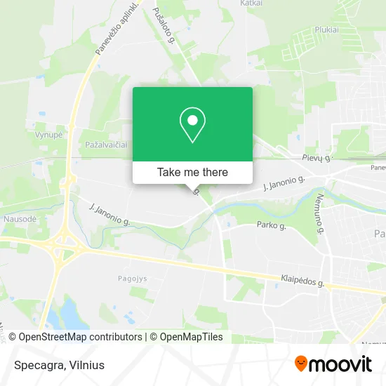 Карта Specagra