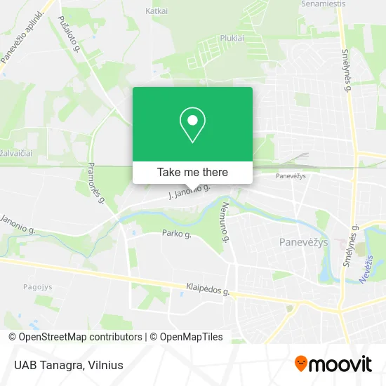 Карта UAB Tanagra