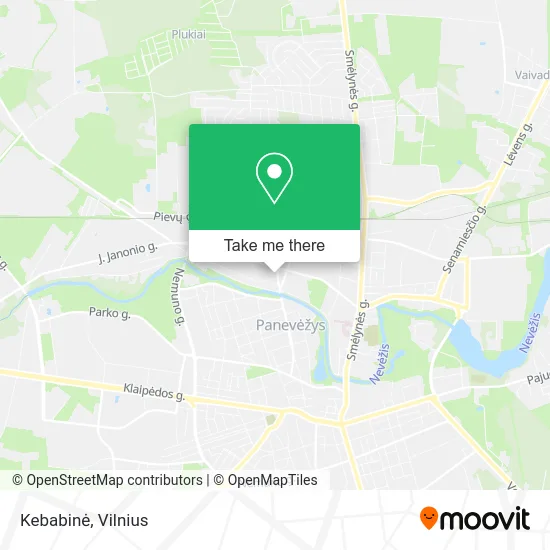 Карта Kebabinė