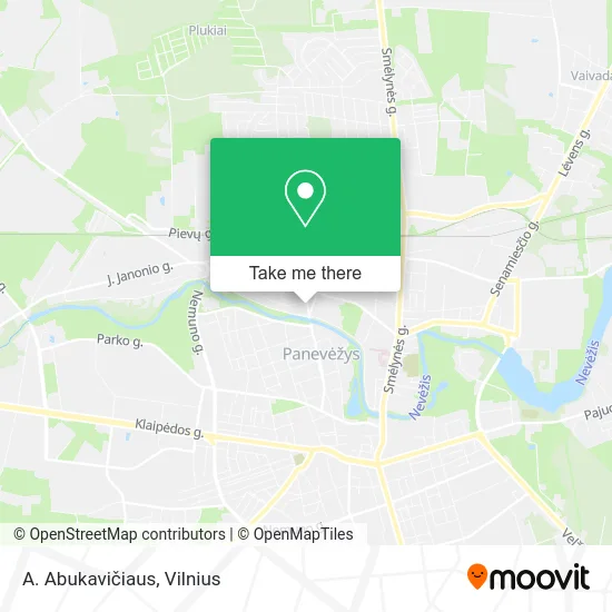 Карта A. Abukavičiaus