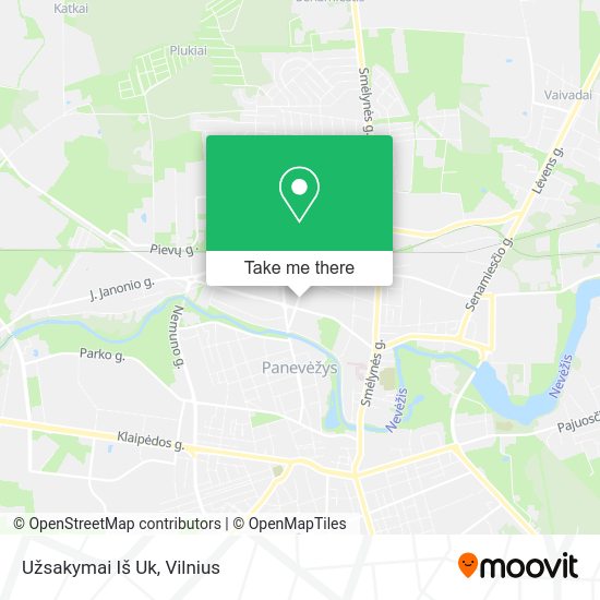 Карта Užsakymai Iš Uk