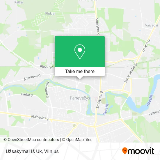 Карта Užsakymai Iš Uk