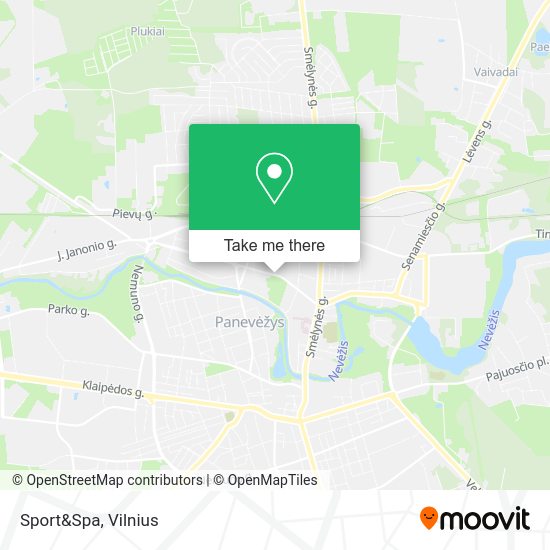 Карта Sport&Spa