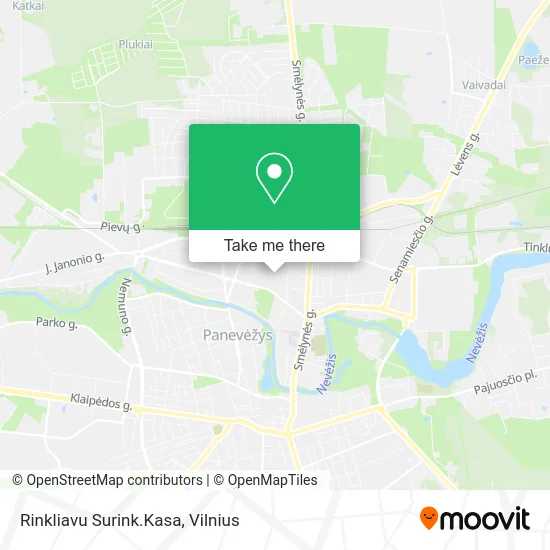 Rinkliavu Surink.Kasa map