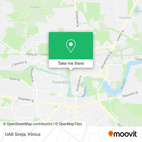 Карта UAB Sireja