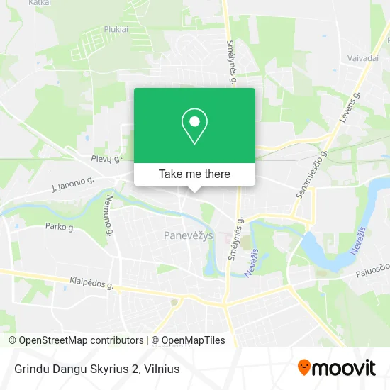 Карта Grindu Dangu Skyrius 2