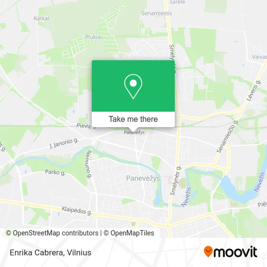 Карта Enrika Cabrera