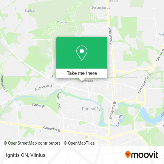 Карта Ignitis ON