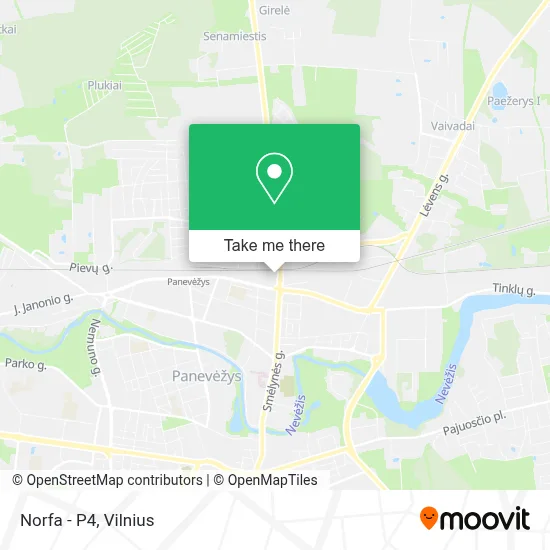 Norfa - P4 map