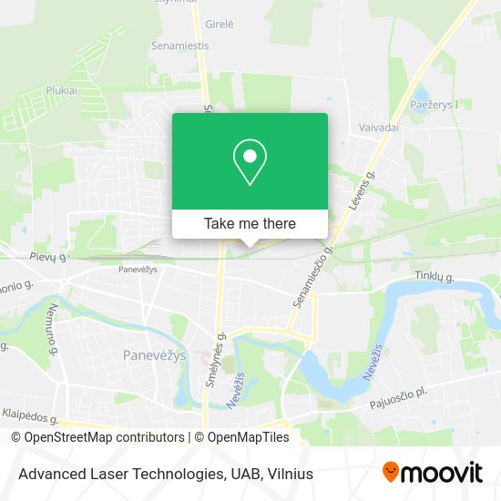 Карта Advanced Laser Technologies, UAB