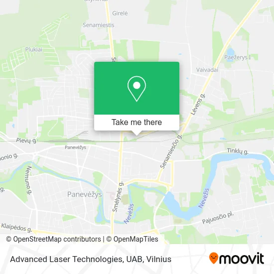 Карта Advanced Laser Technologies, UAB