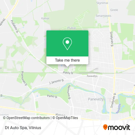 Карта Dt Auto Spa