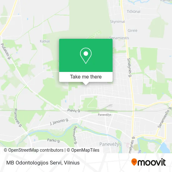 Карта MB Odontologijos Servi