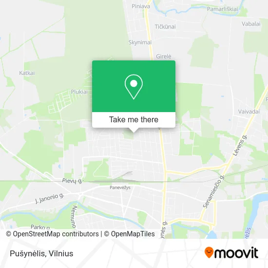 Карта Pušynėlis