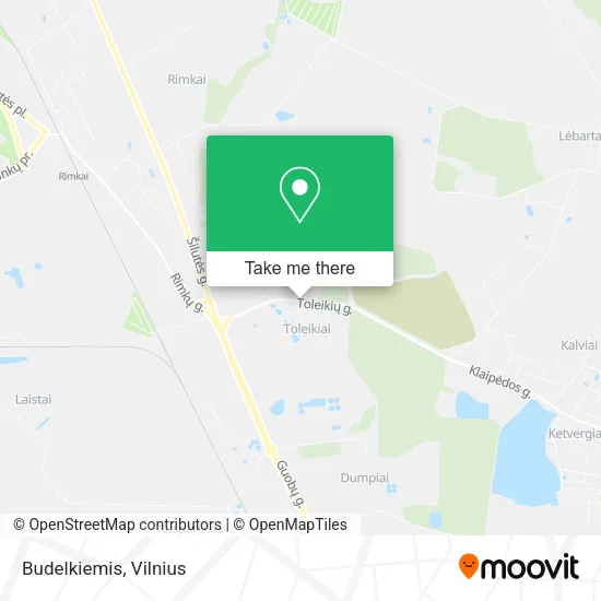 Карта Budelkiemis