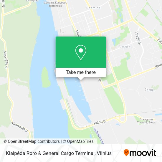 Карта Klaipėda Roro & General Cargo Terminal