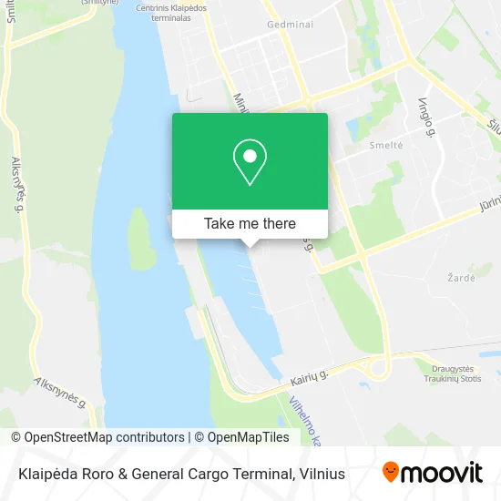 Карта Klaipėda Roro & General Cargo Terminal
