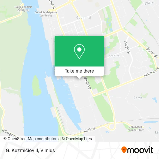 Карта G. Kuzmičiov IĮ