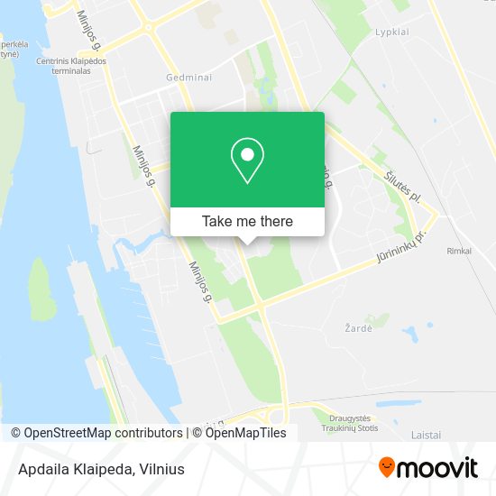 Карта Apdaila Klaipeda