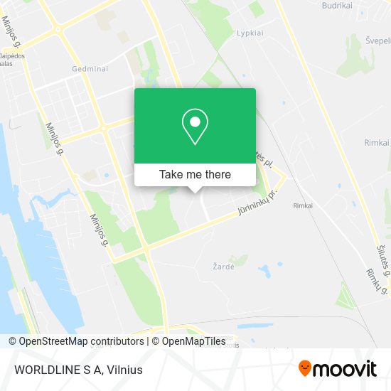 Карта WORLDLINE S A