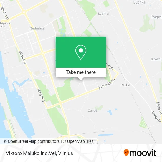 Карта Viktoro Maluko Ind.Vei