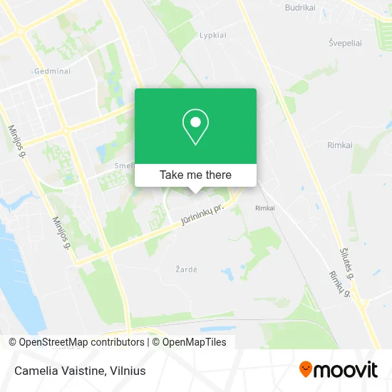 Camelia Vaistine map