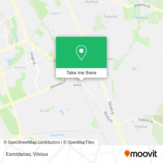 Карта Esmidanas