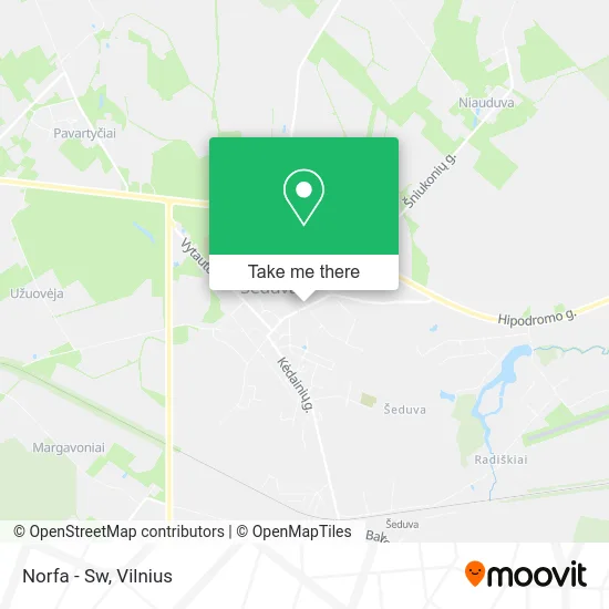 Карта Norfa - Sw