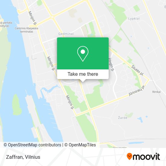 Карта Zaffran