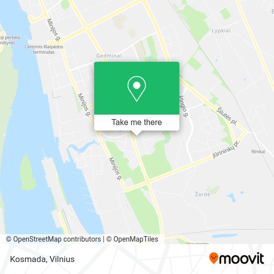 Карта Kosmada