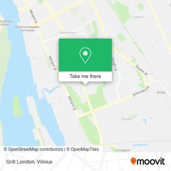 Карта Grill London
