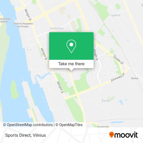 Карта Sports Direct
