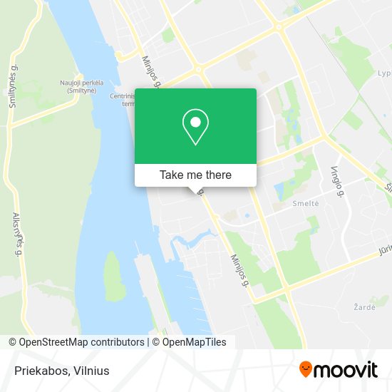Карта Priekabos