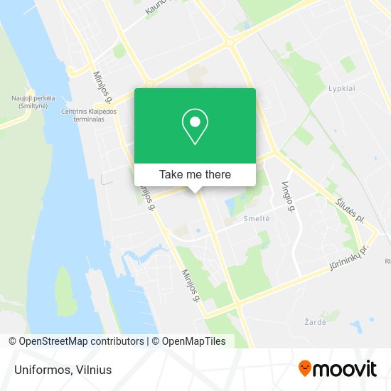 Карта Uniformos