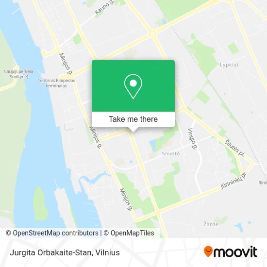 Карта Jurgita Orbakaite-Stan