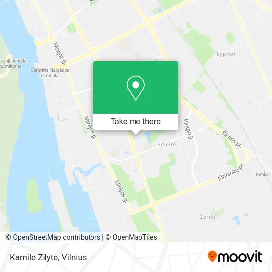 Карта Kamile Zilyte