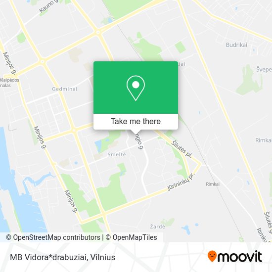 Карта MB Vidora*drabuziai