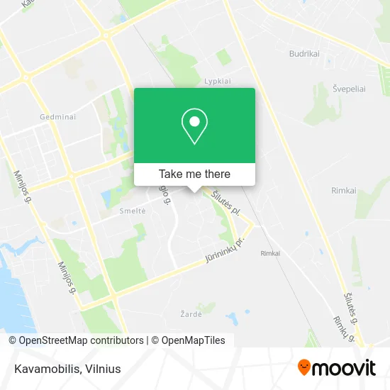 Карта Kavamobilis