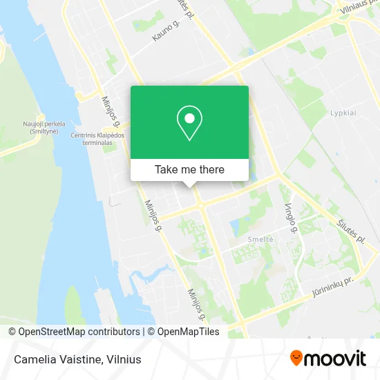 Camelia Vaistine map