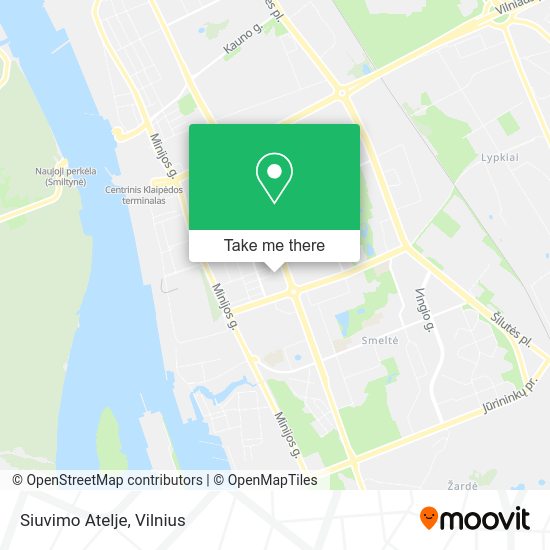 Карта Siuvimo Atelje