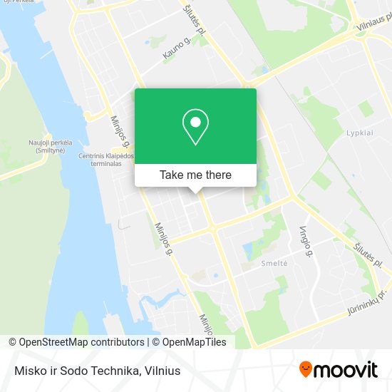 Карта Misko ir Sodo Technika