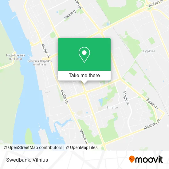 Карта Swedbank