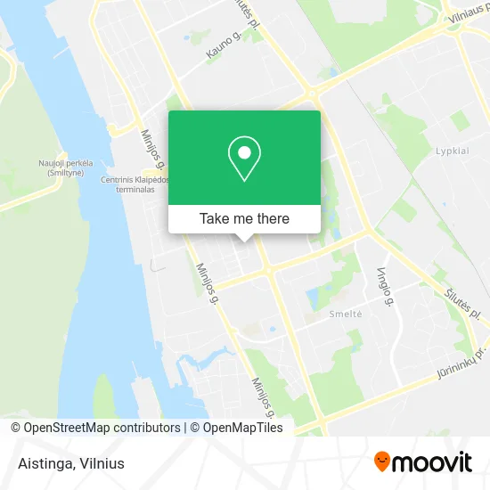 Карта Aistinga