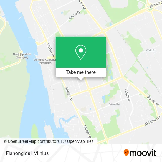 Карта Fishongidai