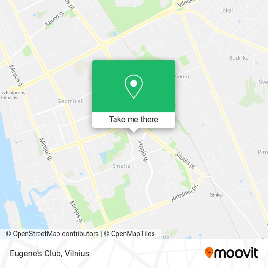 Карта Eugene's Club