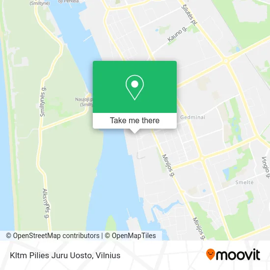 Карта Kltm Pilies Juru Uosto