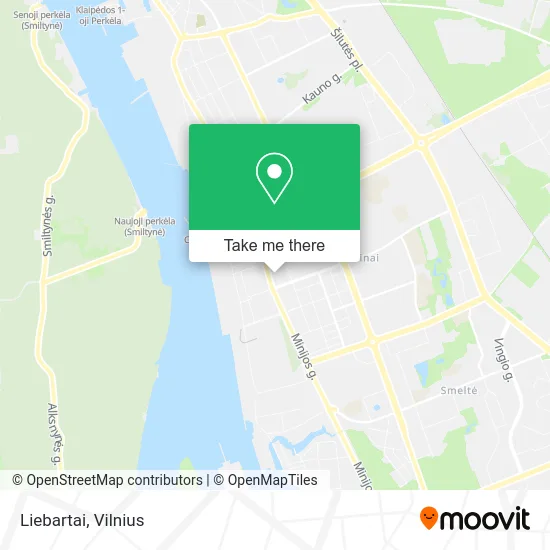 Карта Liebartai