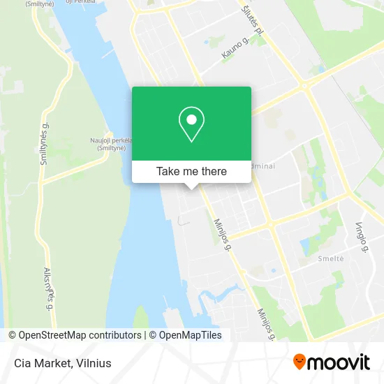 Карта Cia Market