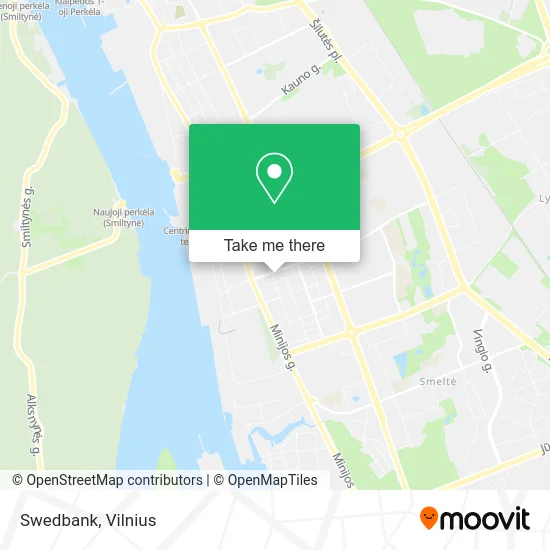 Карта Swedbank