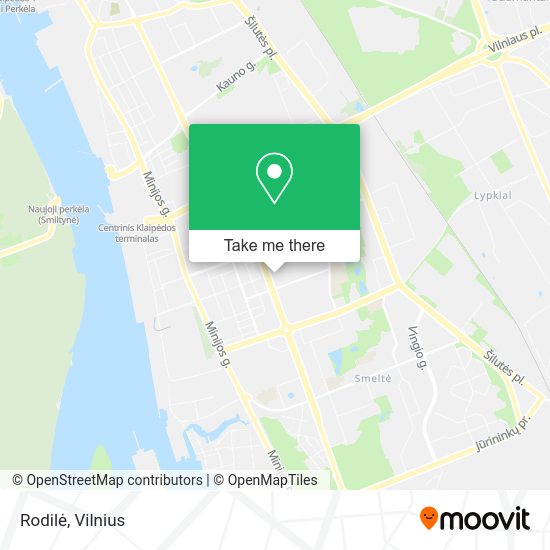 Карта Rodilė